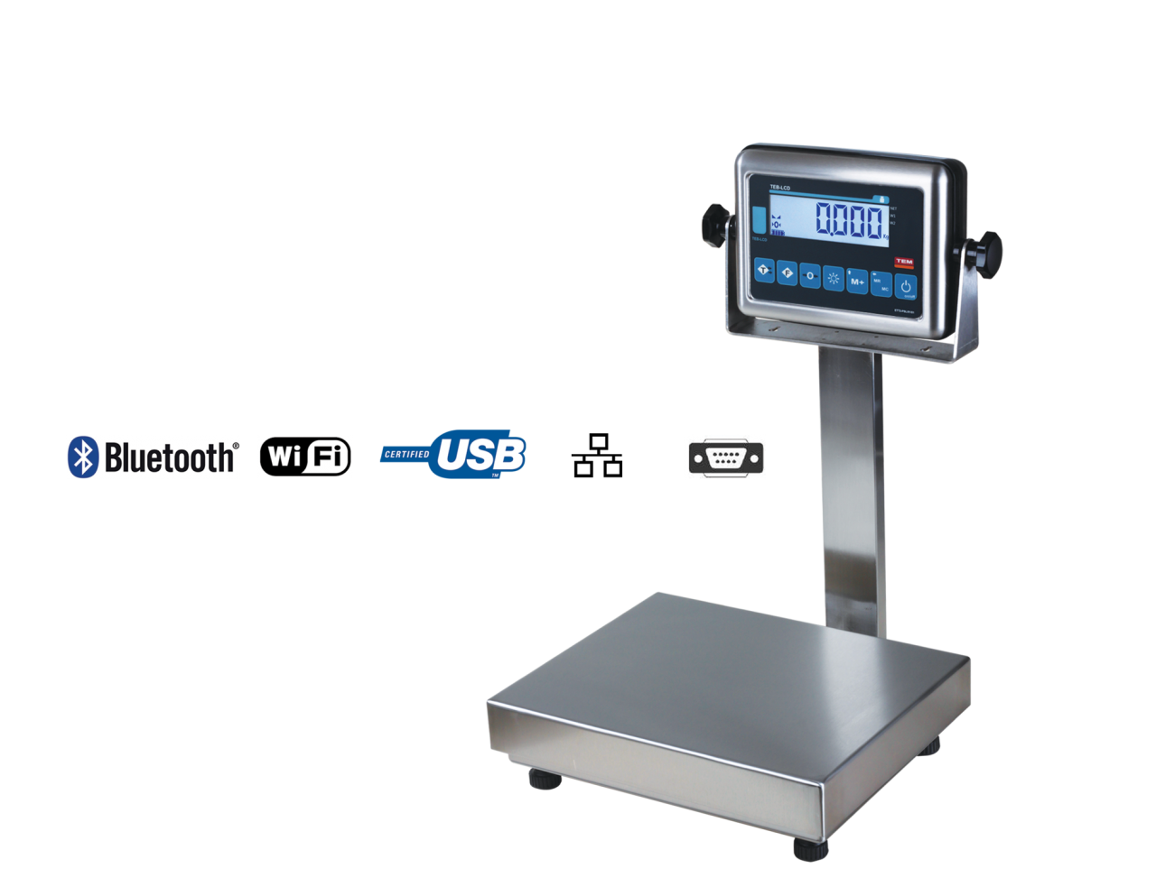 Paslanmaz Akülü Terazi60kg 28cmX38cm