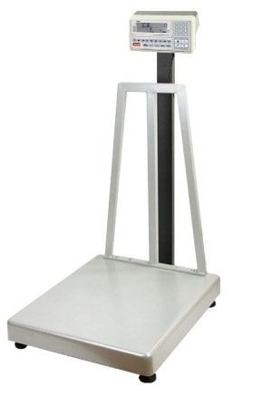 Sayıcı Baskül 80X90 300 Kg Akülü Hafızalı