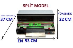 Streç Makinası l 50 cm l Split Model