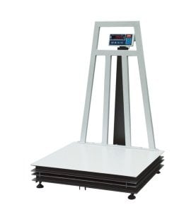 Ağır Hizmet Tipi Baskül 100X110  2 Ton Akülü