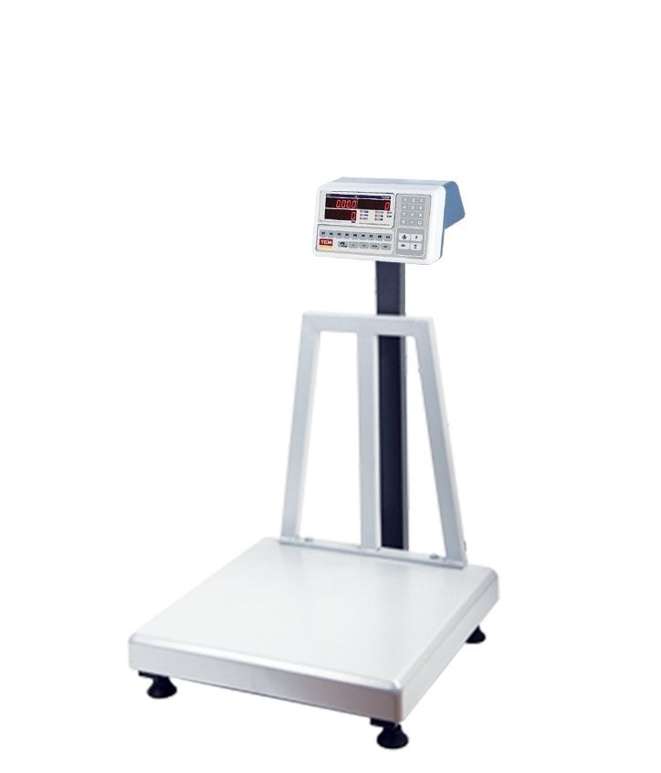 Sayıcı Baskül l 60x60 cm l Akülü Hafızalı 150 KG