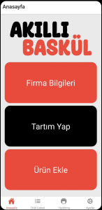 Barkod Yazıcılı Baskül l 80x90 cm l 300Kg