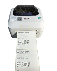 Barkod Yazıcılı Baskül l 70x80 cm l 600Kg