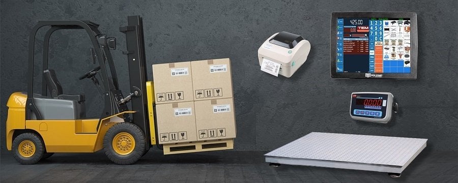 Barkod Yazıcılı Akıllı Baskül 100x110 | 1 | 1.5 | 2 | Ton